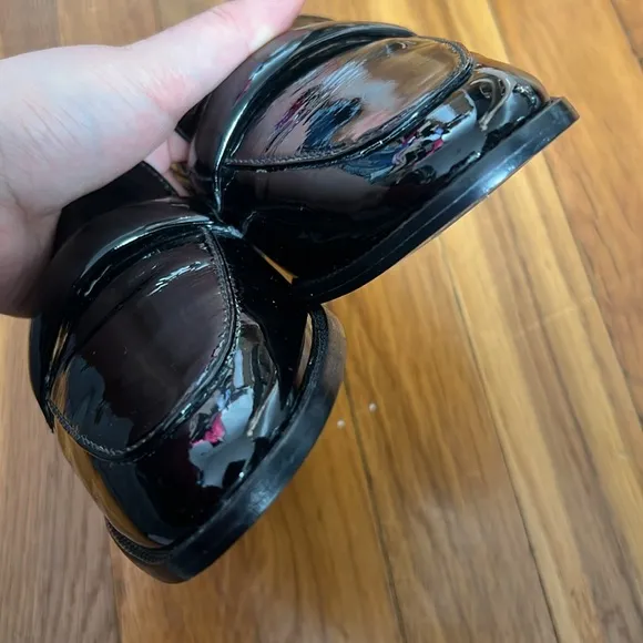Margaux The Andie Loafer in Black Patent Leather Size 36.5