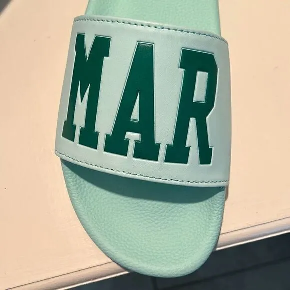 Market Men's Size 9 Women's Size 10. 5 Standard Slide Sandals Sage New In Box