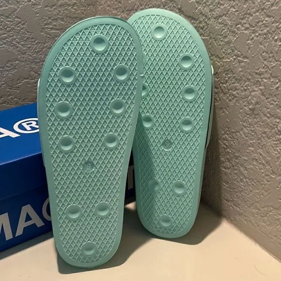 Market Men's Size 9 Women's Size 10. 5 Standard Slide Sandals Sage New In Box