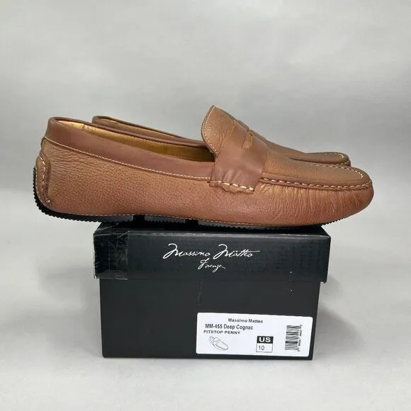 Massimo Matteo Men's Size 10 Pitstop Penny Drivers