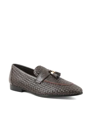 Men Formal Loafers M38066-Coffee