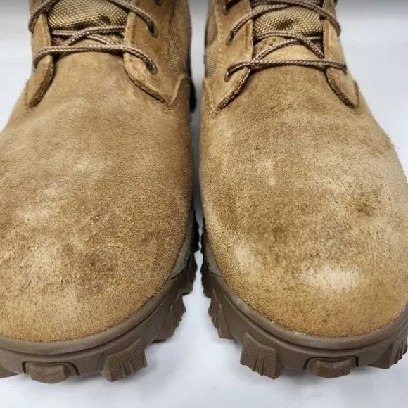 Men's 11.5W Rocky 8&quot; Alpha Force composite toe duty boot Coyote Brown RKD0059