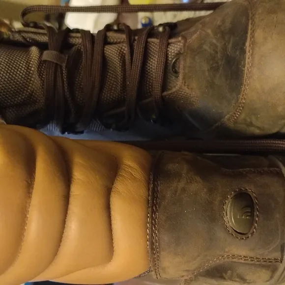 Men's Brown Lace-Up Boots