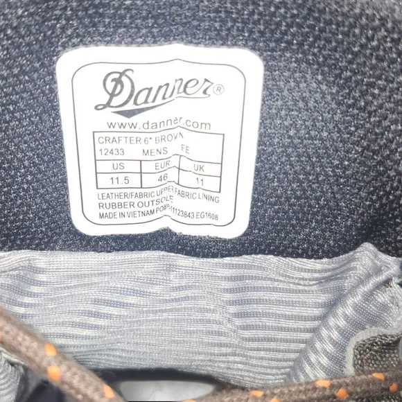 Mens Danner Crafter Lace Up boots