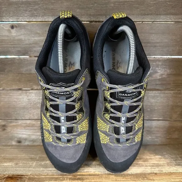 Mens Garmont Mystic Low II GTX Gray Leather Outdoor Hiking Sneakers Shoes Size 8