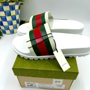 Men’s Gucci slide sandals size 10 made in Italy