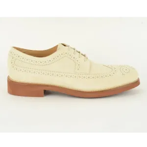 MENS TOD'S SHOES LOAFERS BUCATURE OXFORD WINGTIPS FONDO LIGHT
