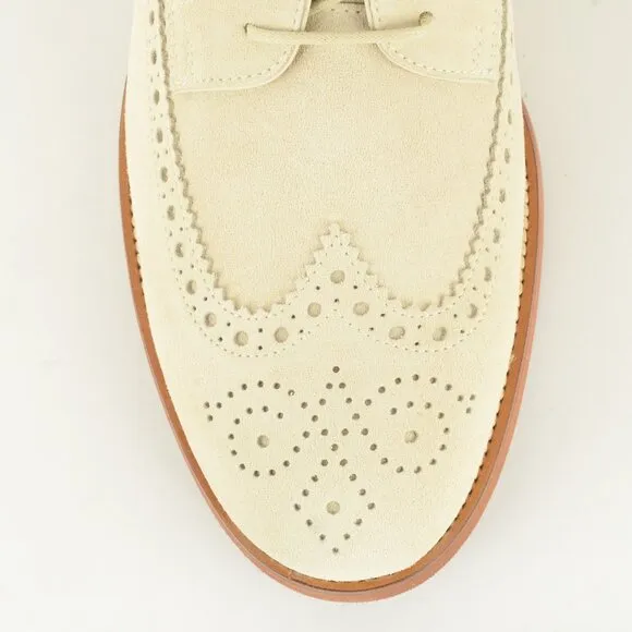 MENS TOD'S SHOES LOAFERS BUCATURE OXFORD WINGTIPS FONDO LIGHT
