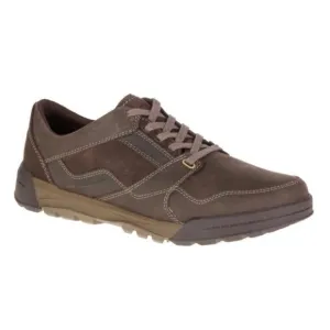 Merrell Berner Leather Shoes Casual Outdoor Lace Up Brown Sneakers Size 8.5 Men