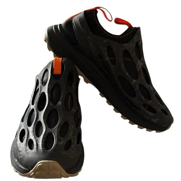 Merrell Hydro Runner J066845 Sneakers Men's 8 Black Mesh Slip-on Running Shoes