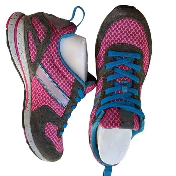MERRELL Kalkora Barberry Pink Purplish Gray Blue Athletic Sneakers Women Sz 9.5