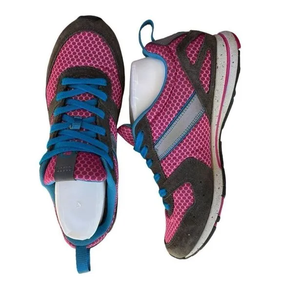 MERRELL Kalkora Barberry Pink Purplish Gray Blue Athletic Sneakers Women Sz 9.5