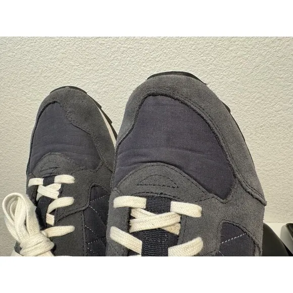 MERRELL Mens Alpine Shoes Sz 11 Sneakers Navy Blue Suede Outdoor Comfort Hiking