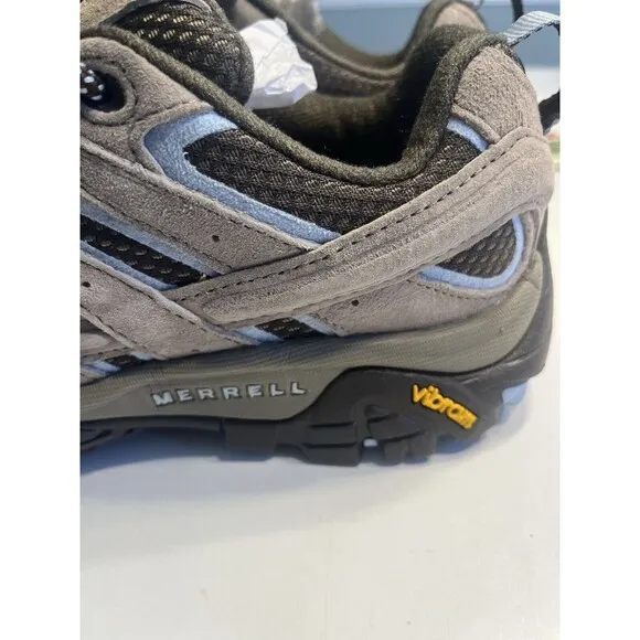 Merrell Moab 2 Ventilator Hiking Shoes Sneakers Wm Sz 9 Leather Mesh Upper