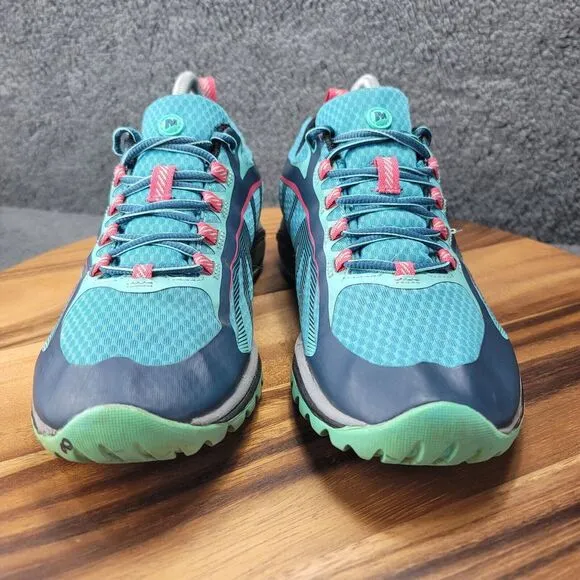 Merrell Siren Edge 3 Blue Womens Size 9 Hiking Shoes J3551 Outdoors Sneakers