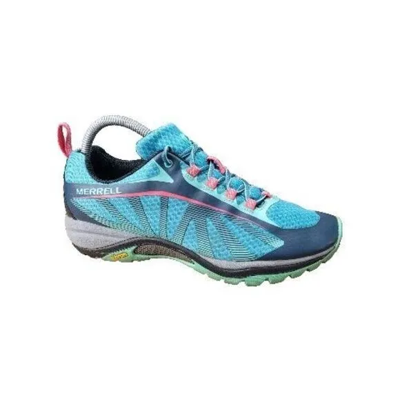 Merrell Siren Edge 3 Blue Womens Size 9 Hiking Shoes J3551 Outdoors Sneakers