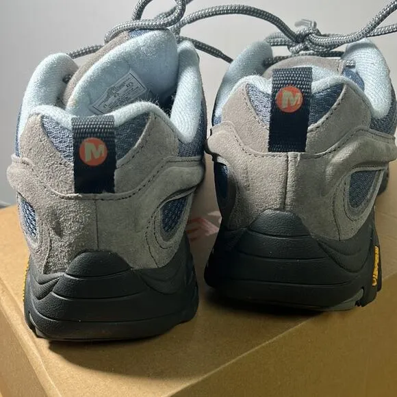 Merrell W 11 Smoke Gray Blue Hiking Sneakers