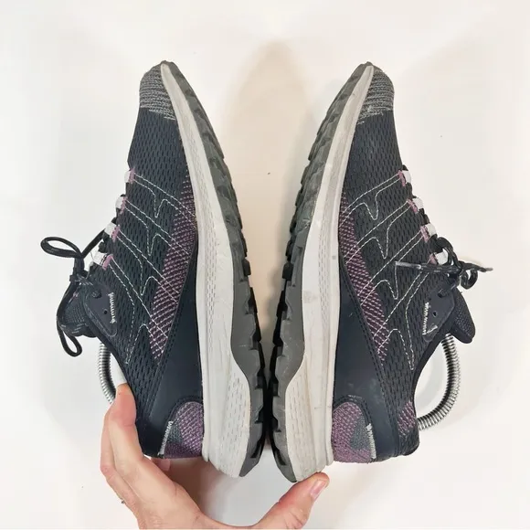 Merrell Women's Fly Strike Trail Runner Sneakers Size 9 Lightweight Black