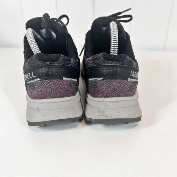 Merrell Women's Fly Strike Trail Runner Sneakers Size 9 Lightweight Black