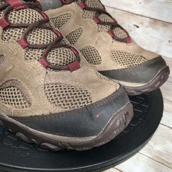 Merrell Yokota 2 Women's Size 8.5 Brown Brindlle Hiking Trail Walk Shoes