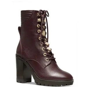 MICHAEL MK Lace up  Leather Boots