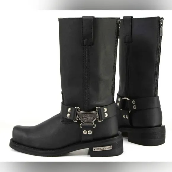 Milwaukee Motorcycle Clothing Company | MB410 | Men's Classic Harness Boot |