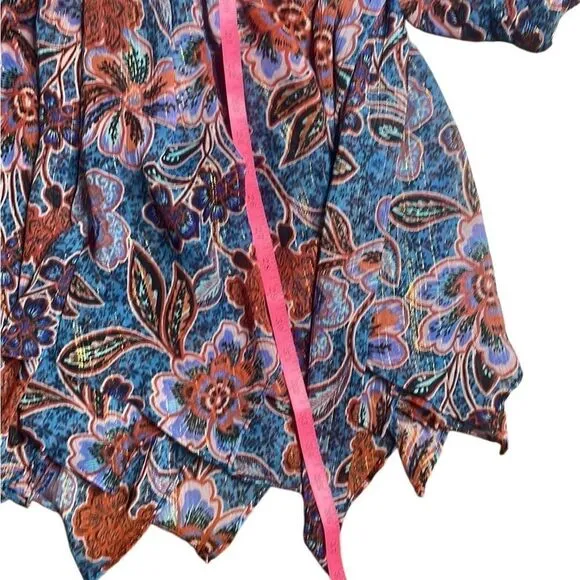 Misa Los Angeles Tara Mini Dress in Cerulean Small
