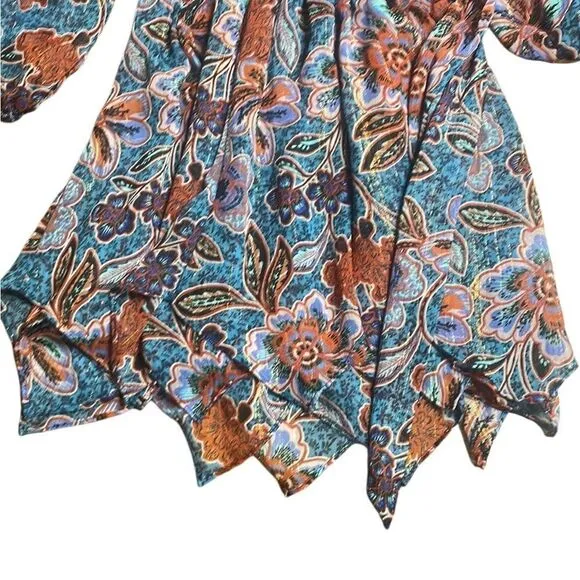 Misa Los Angeles Tara Mini Dress in Cerulean Small