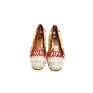 MISSONI | Vintage Y2K designer fabric slip on ballet flats