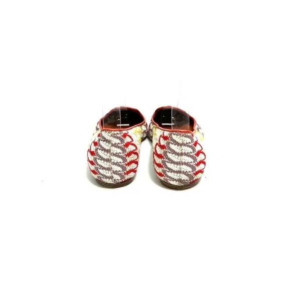 MISSONI | Vintage Y2K designer fabric slip on ballet flats