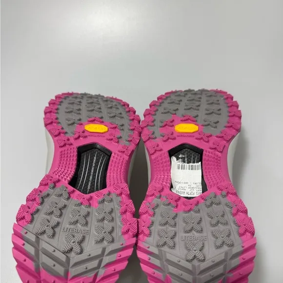 Moncler Trailgrip Lite2 Sneakers Grey Pink Women’s Size EU 39/US 9