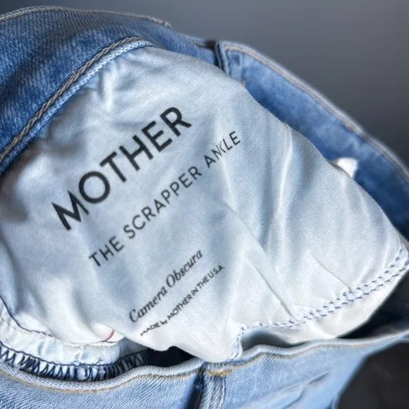 MOTHER THE SCRAPPER ANKLE jeans Camera Obscura