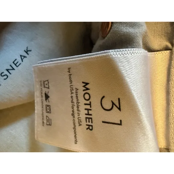 MOTHER The Weekender Sneak Ballad Blue High-Rise Flare Jeans Size 31 X 30