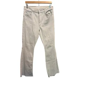MOTHER The Weekender Sneak Ballad Blue High-Rise Flare Jeans Size 31 X 30