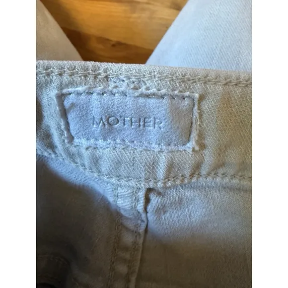MOTHER The Weekender Sneak Ballad Blue High-Rise Flare Jeans Size 31 X 30