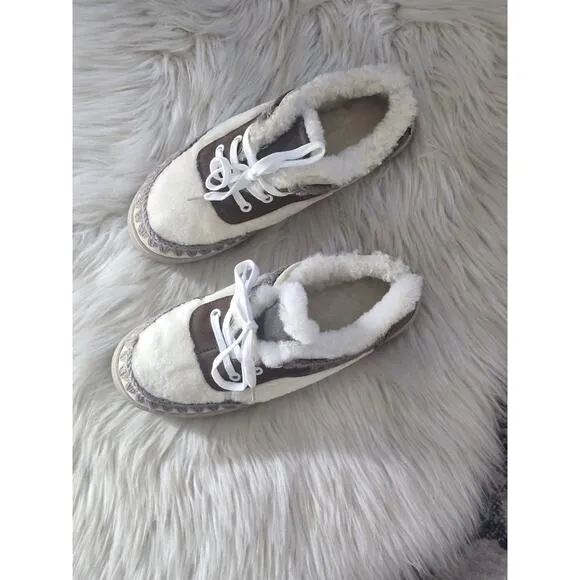 Mou Ava Shearling Sneakers - New Size US 8.5 (EU39)