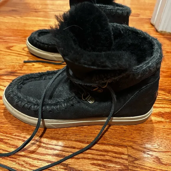 MOU LACE UP BOOTIES