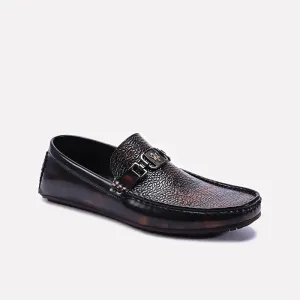 Mustard Textured Loafers 0130877