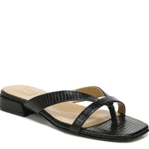 Naturalizer Precious Womens Faux Leather Thong Slide Sandals