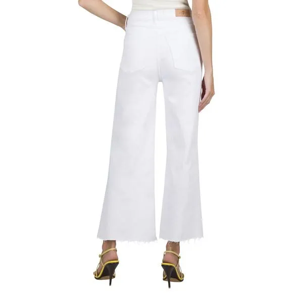 NEW 7 FOR ALL MANKIND high rise cropped jo jeans in soleil