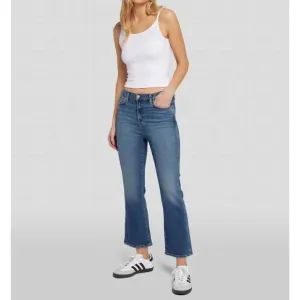 NEW 7 FOR ALL MANKIND high waist slim kick jeans in sea level