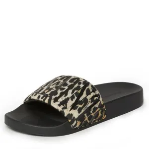 New All Saints Signet Slide Sandals