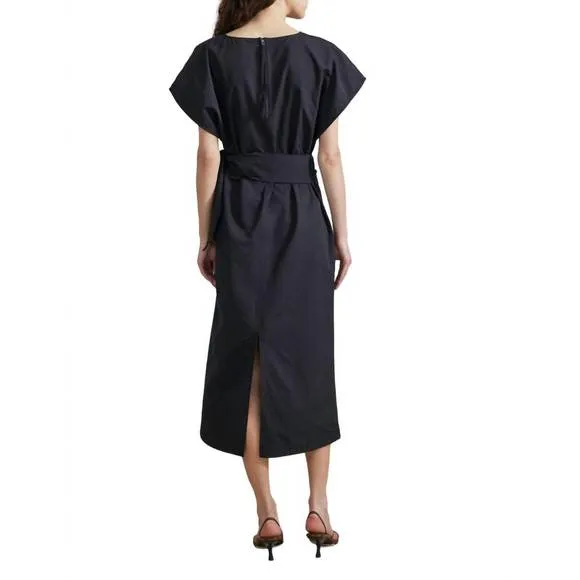 NEW APIECE APART yambica tie dress in black