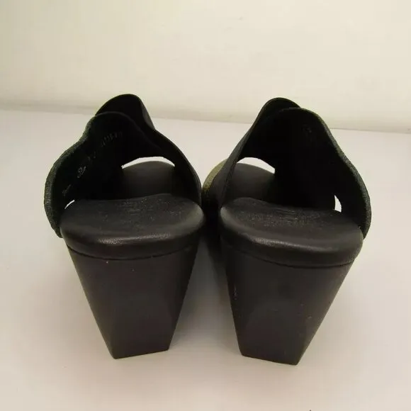 NEW ARCHE Womens Egwazz Sandals Wedge Slip-On Peep Toe  Size 6