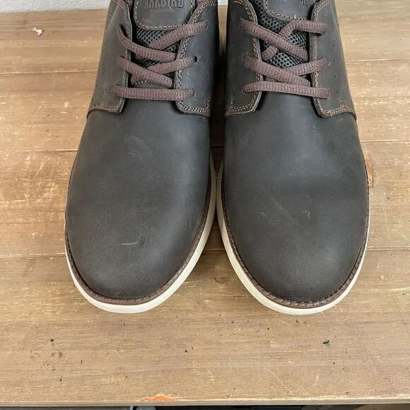 NEW Arkbird Chukka Boots Mens 10 Dark Brown Leather Lace Up FZN2012211‎