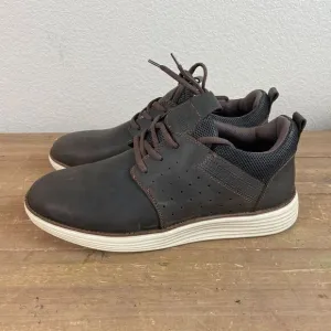 NEW Arkbird Chukka Boots Mens 10 Dark Brown Leather Lace Up FZN2012211‎