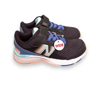 New Balance Kids' 680 V6 Hook‎ and Loop Running Shoe Sneakers Sz 1 NEW