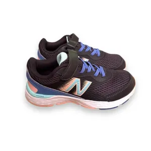 New Balance Kids' 680 V6 Hook and Loop Running Shoe Sneakers‎ Sz 1 Wide NEW