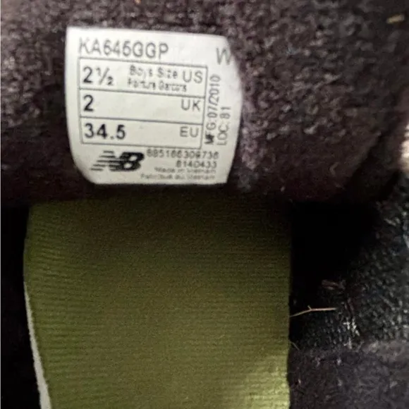 New Balance Kids Sneakers - Brown and Green