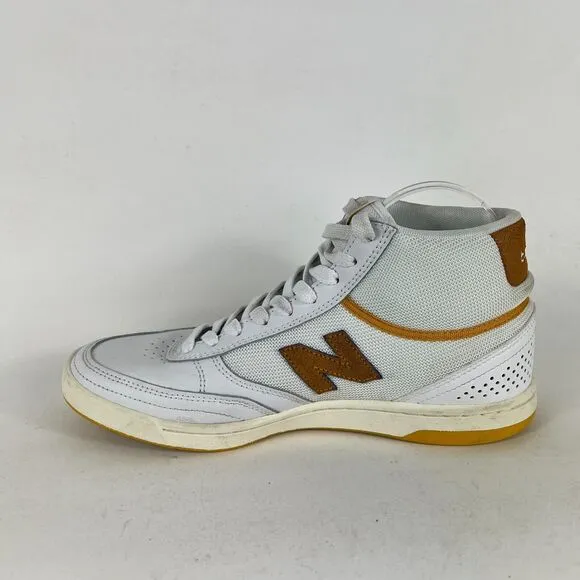 New Balance Numeric 440 Sneakers Men's 9 White Lace Up Running Shoes NM440HJR